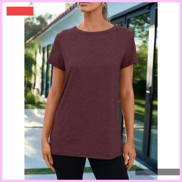 Plus Size Oversized Short Sleeve T-Shirt for Summer Beach Vacation - Picture 2 of 4